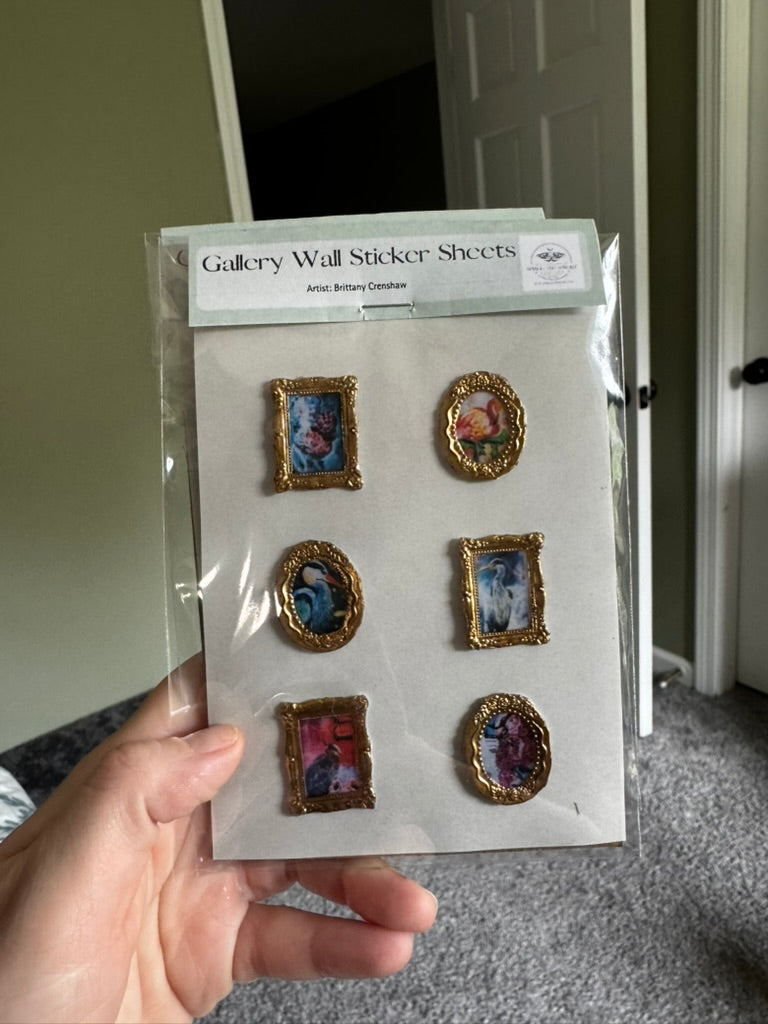Handmade Sticker Gallery Sheet