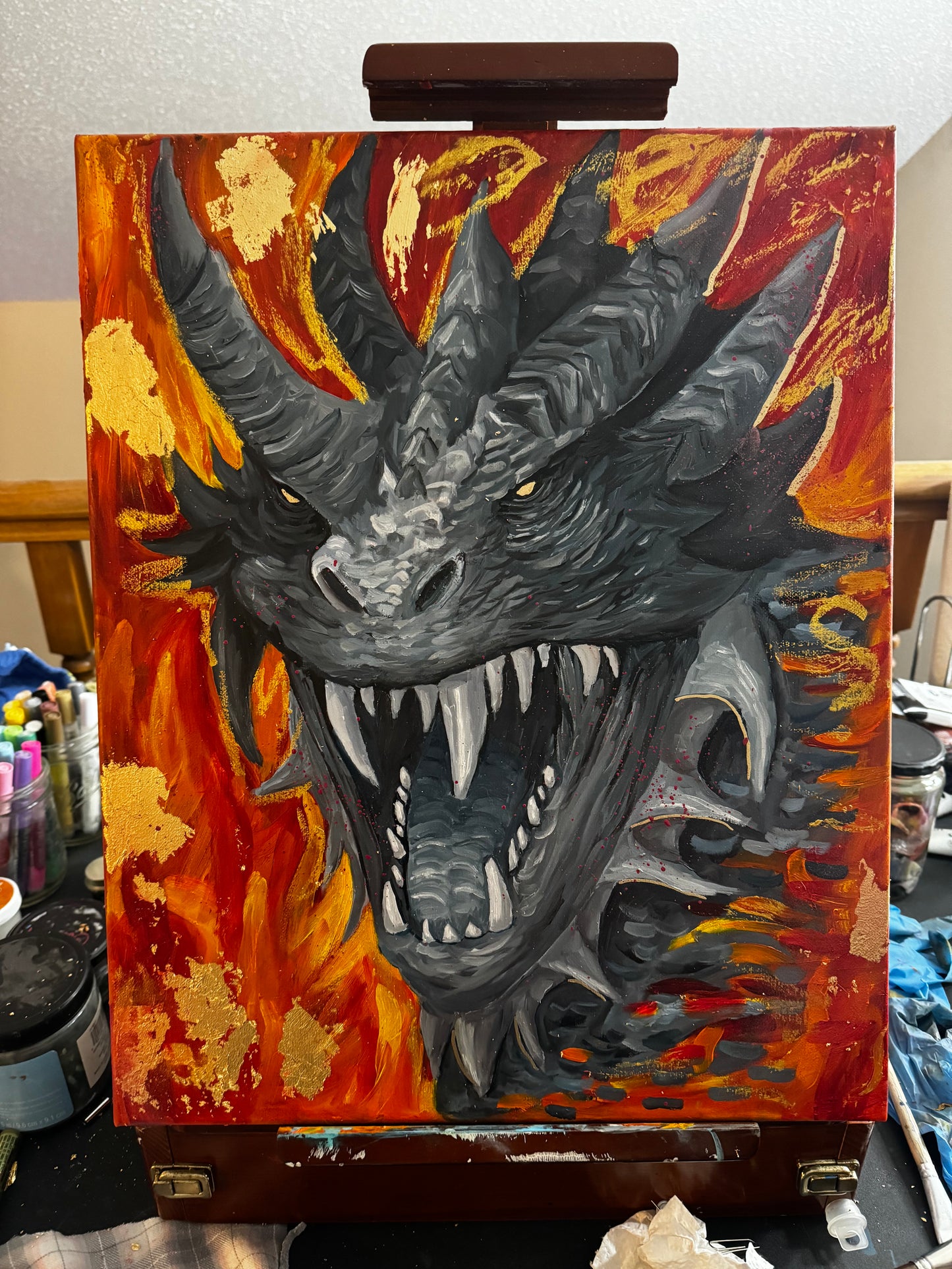 "Cinder" Original Oil Painting