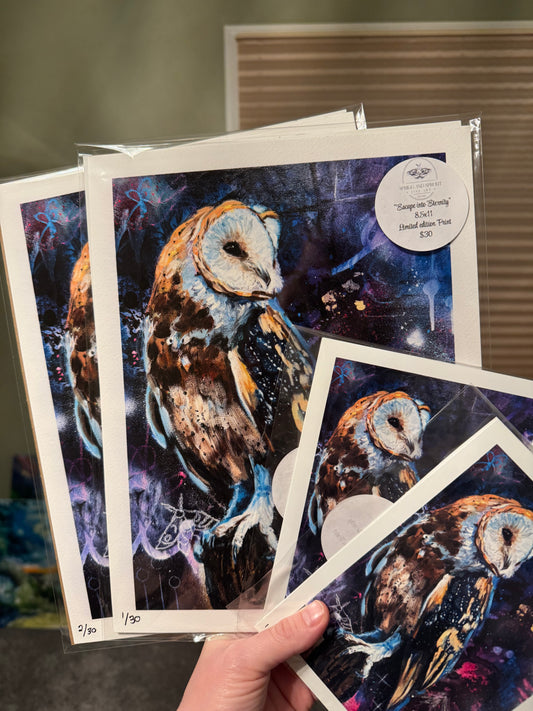 "Escape into Eternity" Limited Edition Prints